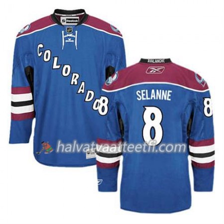 Reebok Miesten NHL Colorado Avalanche Pelipaita Teemu Selanne #8 Kolmas Sininen Reebok Miesten NHL Colorado Avalanche Pelipaita Teemu Selanne #8 Kolmas Sininen