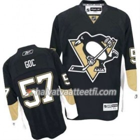 Reebok Miesten NHL Pittsburgh Penguins Pelipaita Marcel Goc 57 Musta Koti