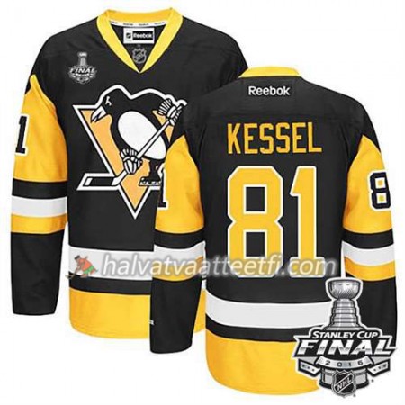 Reebok NHL Pittsburgh Penguins Pelipaita Phil Kessel #81 Kolmas 2016 Stanley Cup Reebok NHL Pittsburgh Penguins Pelipaita Phil Kessel #81 Kolmas 2016 Stanley Cup