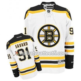 Reebok Miesten NHL Boston Bruins Pelipaita Marc Savard #91 Vieras Valkoinen