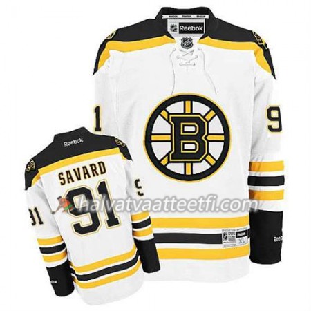 Reebok Miesten NHL Boston Bruins Pelipaita Marc Savard #91 Vieras Valkoinen