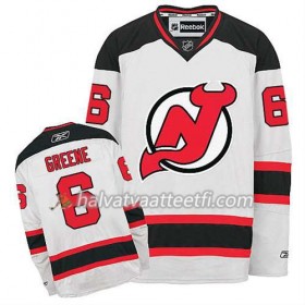 Reebok Miesten NHL New Jersey Devils Pelipaita Andy Vihreäe #6 Vieras Valkoinen