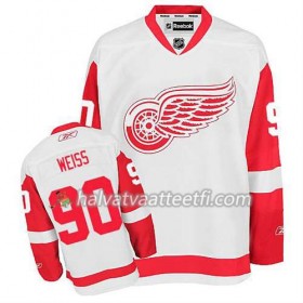 Reebok Miesten NHL Detroit Red Wings Pelipaita Stephen Weiss #90 Vieras Valkoinen