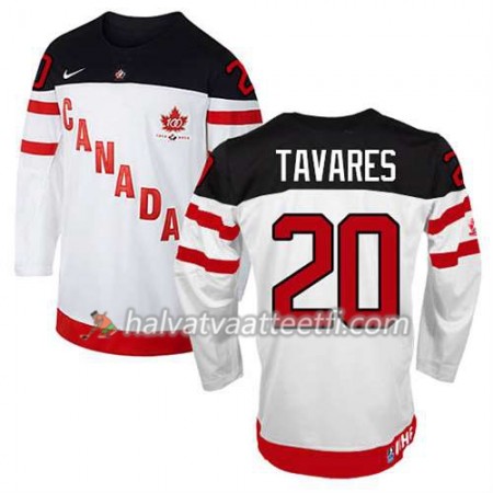Lasten NHL Premier Olympic-Canada Team Pelipaita John Tavares #20 100th Anniversary Valkoinen Paita Lasten NHL Premier Olympic-Canada Team Pelipaita John Tavares #20 100th Anniversary Valkoinen Paita