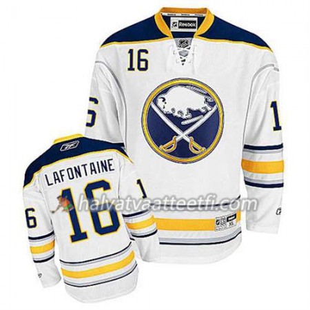 Reebok Miesten NHL Buffalo Sabres Pelipaita Pat Lafontaine #16 Vieras Valkoinen Reebok Miesten NHL Buffalo Sabres Pelipaita Pat Lafontaine #16 Vieras Valkoinen