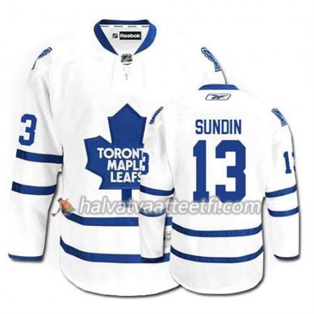 Reebok Miesten NHL Toronto Maple Leafs Pelipaita Mats Sundin #13 Vieras Valkoinen