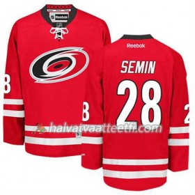 Reebok Miesten NHL Carolina Hurricanes Pelipaita Alexander Semin #28 Koti Punainen