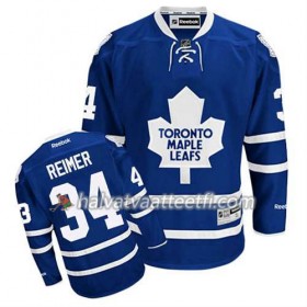 Reebok Miesten NHL Toronto Maple Leafs Pelipaita James Reimer #34 Koti Sininen