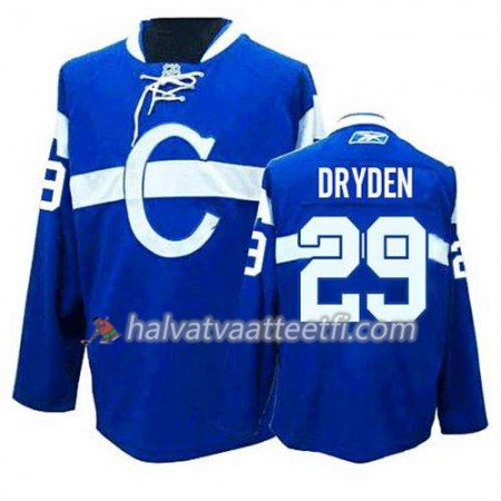 Reebok Miesten NHL Montreal Canadiens Pelipaita Ken Dryden #29 Kolmas Sininen