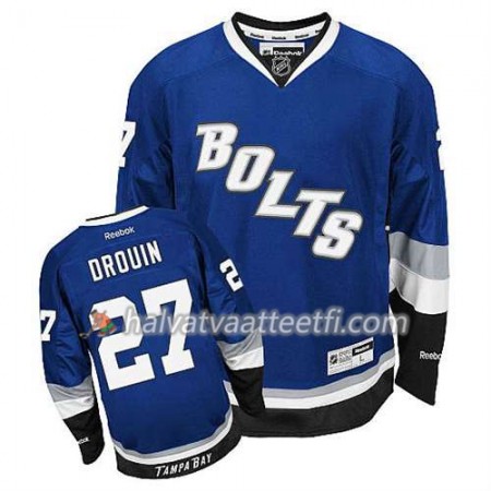 Reebok Miesten NHL Tampa Bay Lightning Pelipaita Jonathan Drouin #27 Kolmas Sininen Reebok Miesten NHL Tampa Bay Lightning Pelipaita Jonathan Drouin #27 Kolmas Sininen