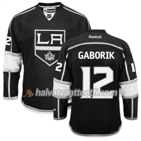 Reebok Miesten NHL Los Angeles Kings Pelipaita Marian Gaborik #12 Koti Musta Reebok Miesten NHL Los Angeles Kings Pelipaita Marian Gaborik #12 Koti Musta