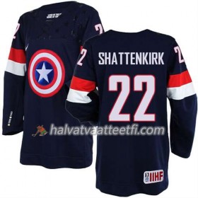 Reebok Miesten NHL Premier Olympic-USA Team Pelipaita Kevin Shattenkirk #22 Sininen Paita