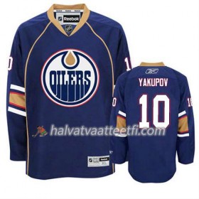 Reebok Miesten NHL Edmonton Oilers Pelipaita Nail Yakupov #10 Kolmas Sininen