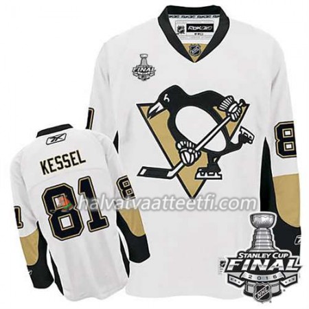Reebok NHL Pittsburgh Penguins Pelipaita Phil Kessel #81 Valkoinen Vieras 2016 Stanley Cup Reebok NHL Pittsburgh Penguins Pelipaita Phil Kessel #81 Valkoinen Vieras 2016 Stanley Cup