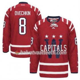 Reebok Miesten NHL Washington Capitals Pelipaita Alex Ovechkin #8 2015 Winter Classic Punainen
