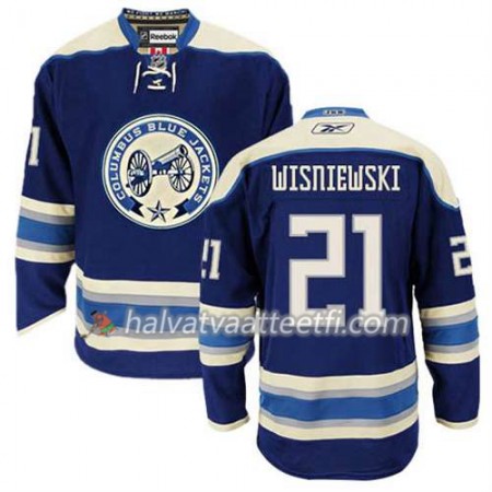 Reebok Miesten NHL Columbus Blue Jackets Pelipaita James Wisniewski #21 Kolmas Valkoinen Reebok Miesten NHL Columbus Blue Jackets Pelipaita James Wisniewski #21 Kolmas Valkoinen