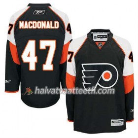 Reebok Miesten NHL Philadelphia Flyers Pelipaita Andrew MacDonald #47 Kolmas Musta