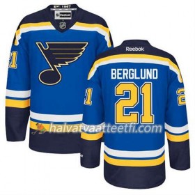 Reebok Miesten NHL St. Louis Blues Pelipaita Patrik Berglund #21 Koti Sininen