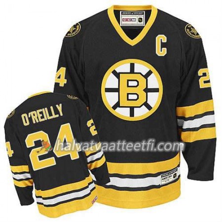 Reebok Miesten NHL Boston Bruins Pelipaita Terry OReilly #24 Koti Musta Reebok Miesten NHL Boston Bruins Pelipaita Terry OReilly #24 Koti Musta