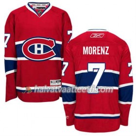 Reebok Miesten NHL Montreal Canadiens Pelipaita Howie Morenz #7 Koti Punainen