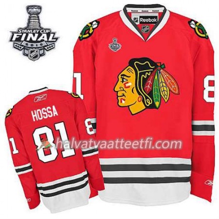 Lasten NHL Chicago Blackhawks Pelipaita Marian Hossa #81 Koti Punainen 2015 Stanley Cup Lasten NHL Chicago Blackhawks Pelipaita Marian Hossa #81 Koti Punainen 2015 Stanley Cup