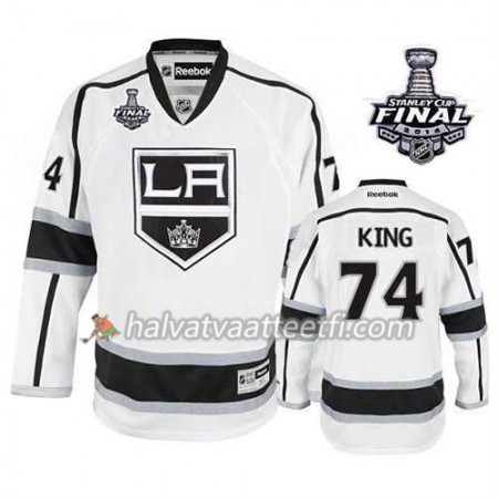 Reebok Miesten NHL Los Angeles Kings Pelipaita Dwight King #74 Vieras Valkoinen 2014 Stanley Cup Reebok Miesten NHL Los Angeles Kings Pelipaita Dwight King #74 Vieras Valkoinen 2014 Stanley Cup