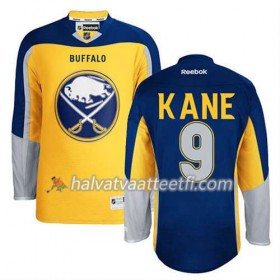 Reebok Miesten NHL Buffalo Sabres Pelipaita Evander Kane #9 Uusi Kolmas Kulta