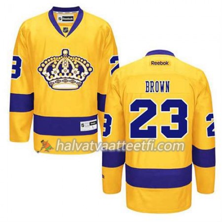 Reebok Miesten NHL Los Angeles Kings Pelipaita Dustin Brown #23 Kolmas Kulta Reebok Miesten NHL Los Angeles Kings Pelipaita Dustin Brown #23 Kolmas Kulta
