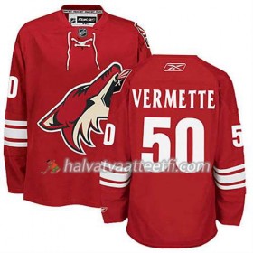 Reebok Miesten NHL Phoenix Coyotes Antoine Vermette 50 Burgundy Punainen Koti