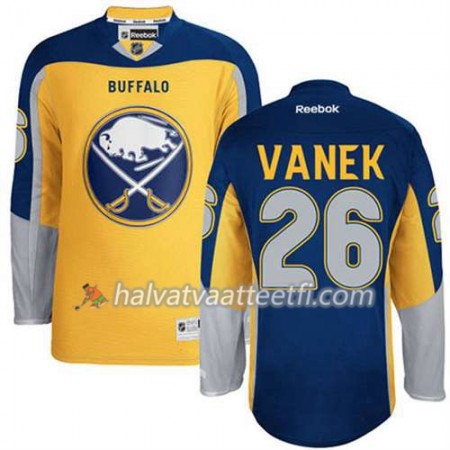 Reebok Miesten NHL Buffalo Sabres Pelipaita Matt Moulson #26 Uusi Kolmas Kulta Reebok Miesten NHL Buffalo Sabres Pelipaita Matt Moulson #26 Uusi Kolmas Kulta