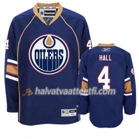Reebok Miesten NHL Edmonton Oilers Pelipaita Taylor Hall #4 Kolmas Sininen
