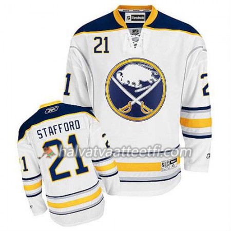 Reebok Miesten NHL Buffalo Sabres Pelipaita Drew Stafford #21 Vieras Valkoinen