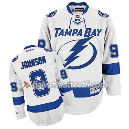 Reebok Miesten NHL Tampa Bay Lightning Pelipaita Tyler Johnson #9 Vieras Valkoinen Reebok Miesten NHL Tampa Bay Lightning Pelipaita Tyler Johnson #9 Vieras Valkoinen