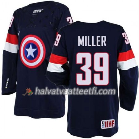 Reebok Miesten NHL Premier Olympic-USA Team Pelipaita Ryan Miller #39 Sininen Paita