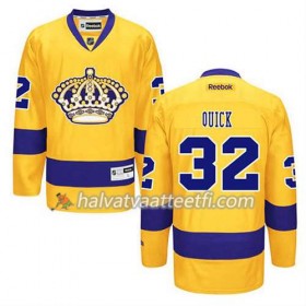 Reebok Naisten NHL Los Angeles Kings Pelipaita Jonathan Quick #32 Premier Kolmas Kulta