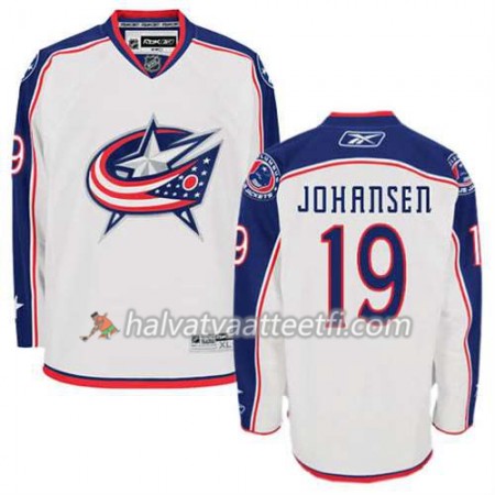 Reebok Miesten NHL Columbus Blue Jackets Pelipaita Ryan Johansen #19 Vieras Valkoinen