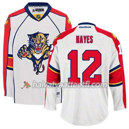 Reebok Miesten NHL Florida Panthers Pelipaita Jimmy Hayes #12 Vieras Valkoinen