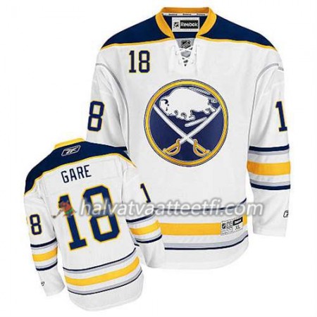 Reebok Miesten NHL Buffalo Sabres Pelipaita Danny Gare #18 Vieras Valkoinen Reebok Miesten NHL Buffalo Sabres Pelipaita Danny Gare #18 Vieras Valkoinen