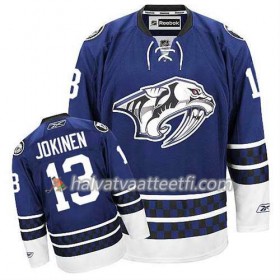 Reebok Miesten NHL Nashville Predators Pelipaita Olli Jokinen #13 Kolmas Sininen