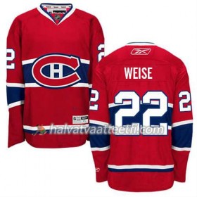 Reebok Miesten NHL Montreal Canadiens Pelipaita Dale Weise #22 Koti Punainen