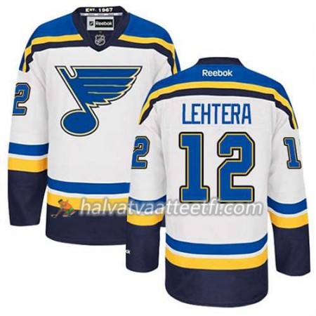Reebok Miesten NHL St. Louis Blues Pelipaita Jori Lehtera #12 Vieras Valkoinen Reebok Miesten NHL St. Louis Blues Pelipaita Jori Lehtera #12 Vieras Valkoinen