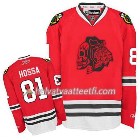 Lasten NHL Chicago Blackhawks Pelipaita Marian Hossa #81 2014 Stadium Series Red Skull Lasten NHL Chicago Blackhawks Pelipaita Marian Hossa #81 2014 Stadium Series Red Skull