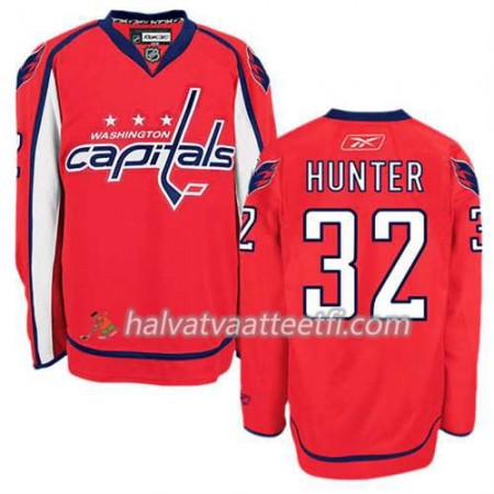 Reebok Miesten NHL Washington Capitals Pelipaita Dale Hunter #32 Koti Valkoinen Reebok Miesten NHL Washington Capitals Pelipaita Dale Hunter #32 Koti Valkoinen