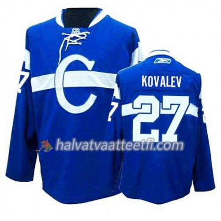 Reebok Miesten NHL Montreal Canadiens Pelipaita Alexei Kovalev #27 Kolmas Sininen