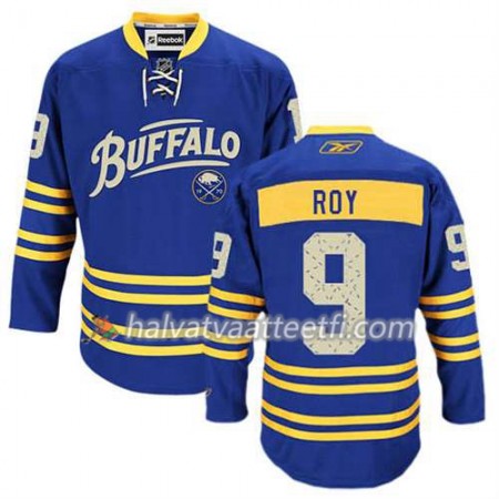 Reebok Miesten NHL Buffalo Sabres Pelipaita Derek Roy #9 Kolmas Sininen Reebok Miesten NHL Buffalo Sabres Pelipaita Derek Roy #9 Kolmas Sininen