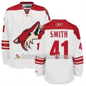 Reebok Miesten NHL Phoenix Coyotes Mike Smith 41 Valkoinen Vieras