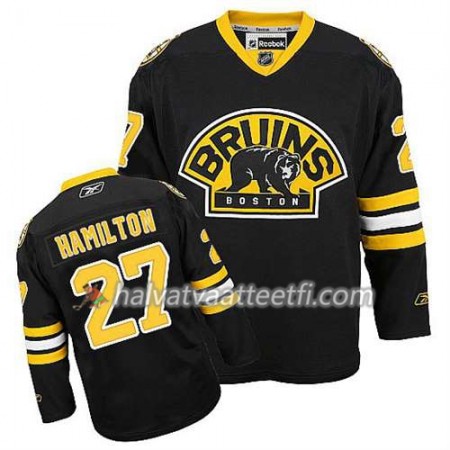 Reebok Miesten NHL Boston Bruins Pelipaita Dougie Hamilton #27 Kolmas Musta