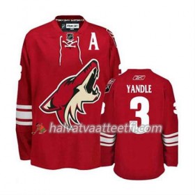 Reebok Miesten NHL Phoenix Coyotes Keith Yandle 3 Burgundy Punainen Koti