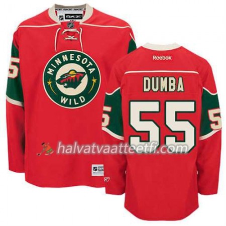 Reebok Miesten NHL Minnesota Wild Pelipaita Matt Dumba #55 Koti Punainen
