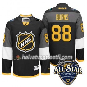 2016 All Star NHL Premier-San Jose Sharks Pelipaita Brent Burns #88 Musta Paita